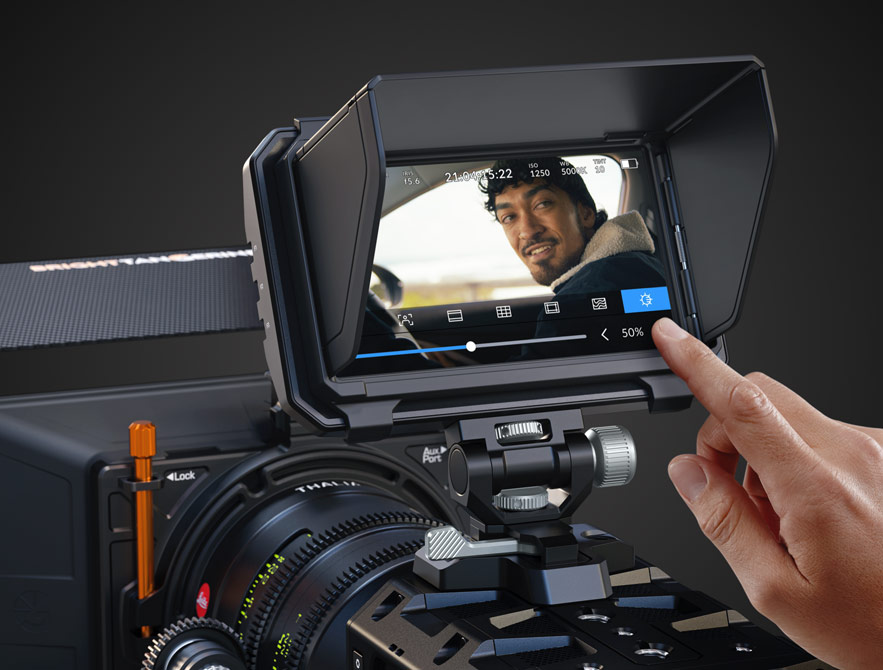 Aggiungi uno schermo touch per monitoraggio e controllo camera